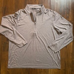 Travis Mathew long sleeve 1/4 zip pullover XXL stretch golf performance men’s 2X